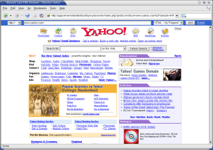 Yahoo.com with all absolute URLs